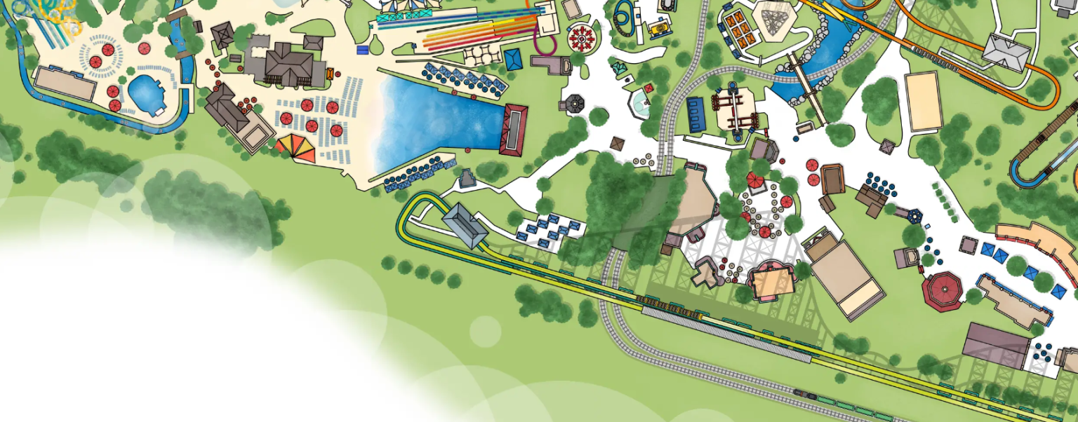 Wild Thing Ride Layout Wild Thing - Valleyfair