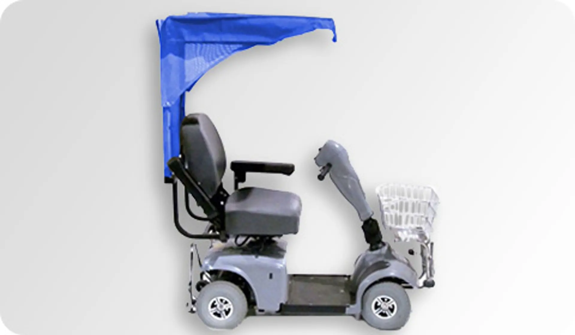 Electric Wheelchair with Canopy