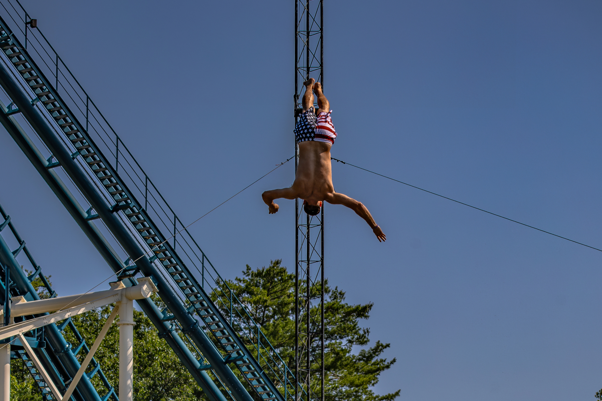 High Dive Show at Great Escape