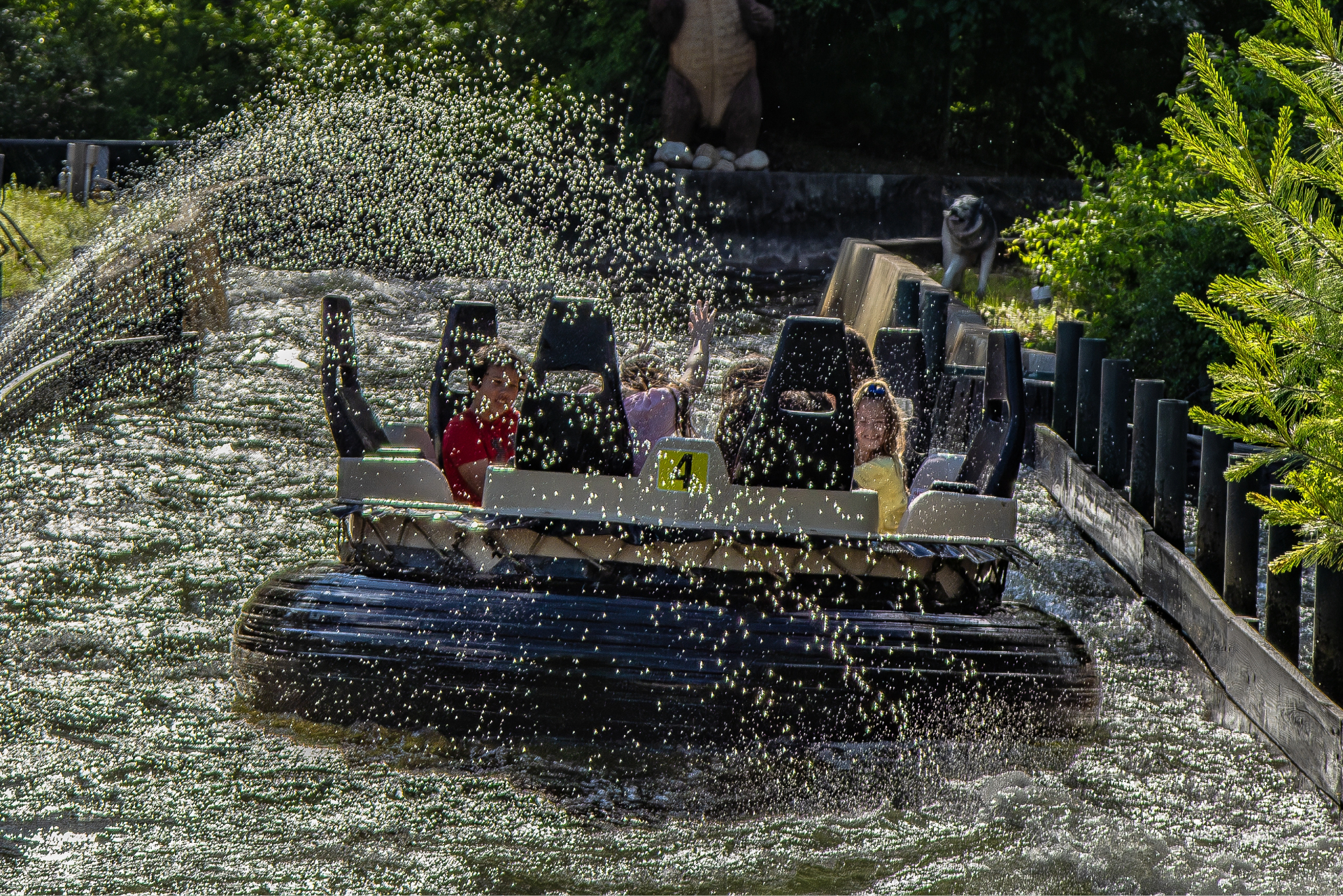 Raging River at Great Escape