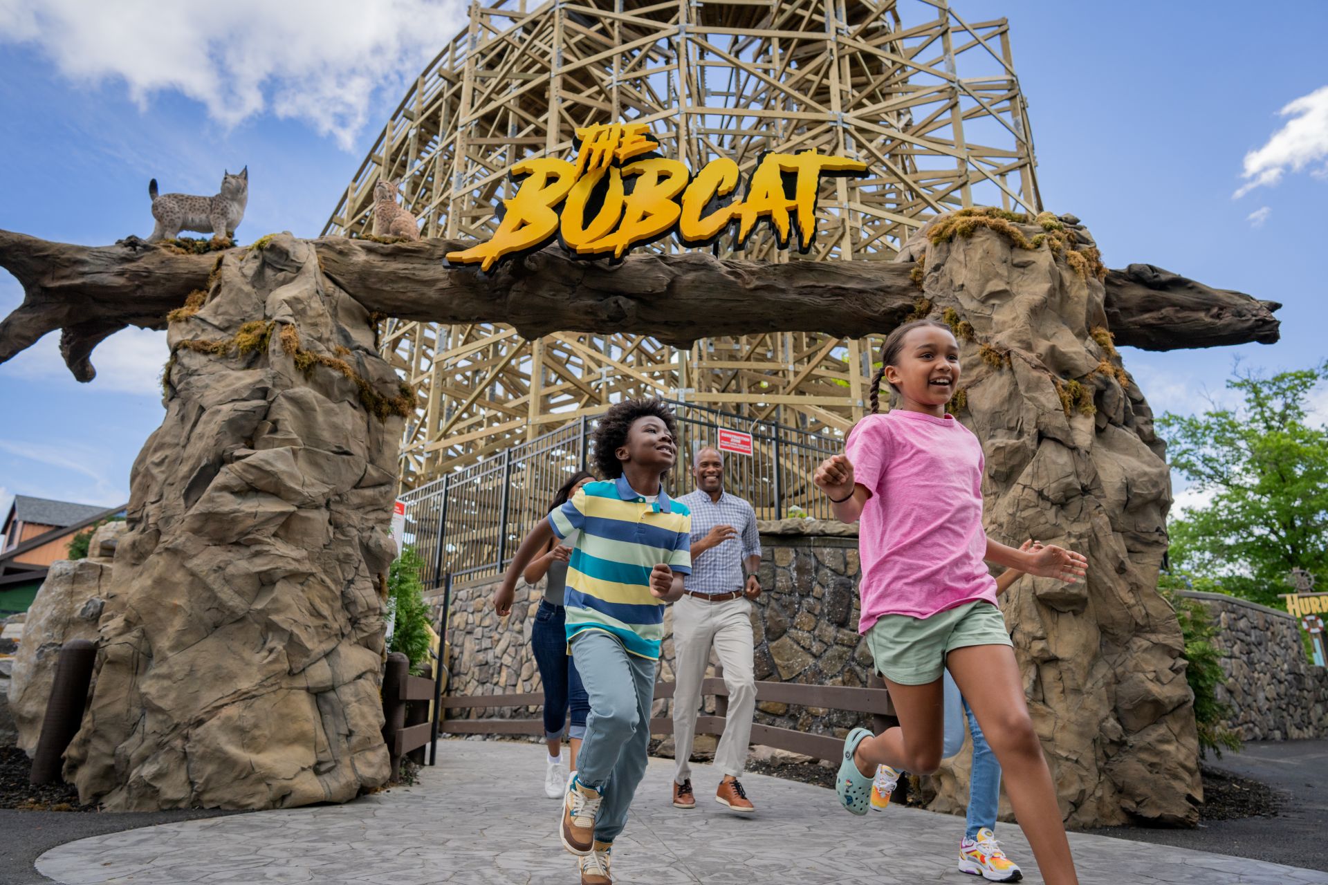 The Bobcat at Great Escape